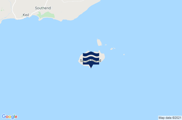 Mapa de mareas Sanda Island Lighthouse, United Kingdom