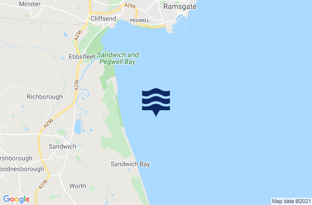 Mapa de mareas Sandwich Bay, United Kingdom