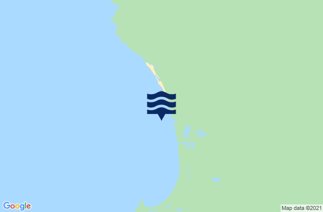 Mapa de mareas Sandy Cape Beach, Australia