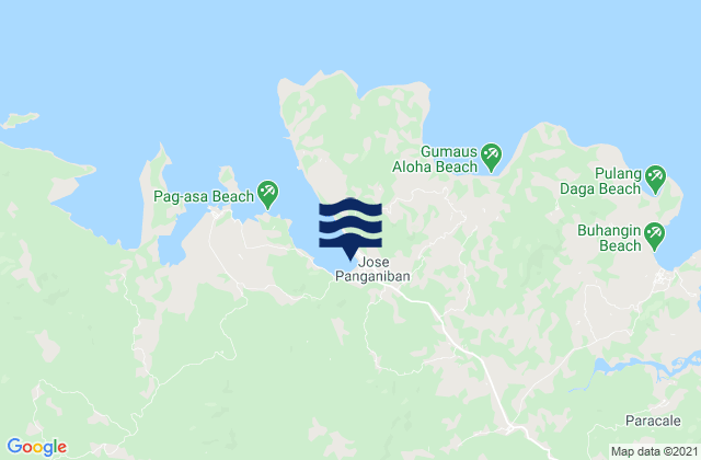 Mapa de mareas Santa Rosa Sur, Philippines