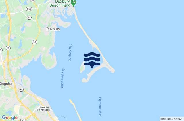 Mapa de mareas Saquish Neck, United States