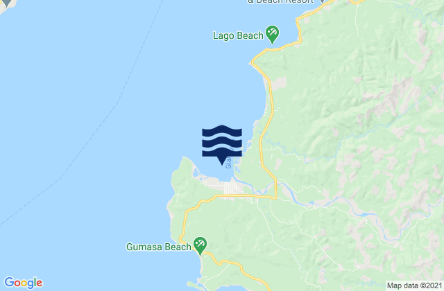 Mapa de mareas Sarangani Bay, Philippines