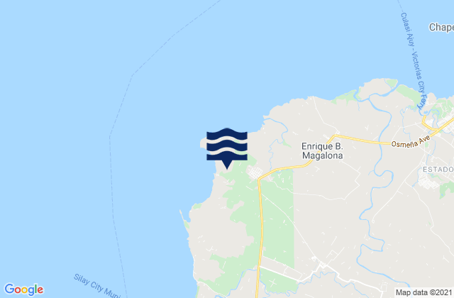 Mapa de mareas Saravia, Philippines