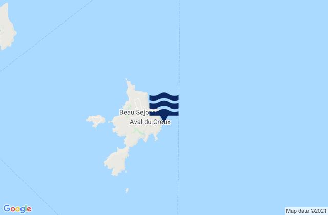 Mapa de mareas Sark Port, Guernsey