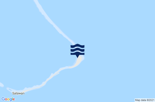 Mapa de mareas Satawan Anchorage, Micronesia