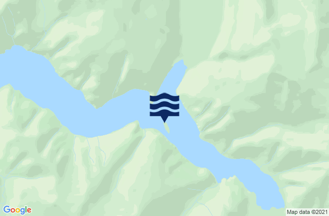 Mapa de mareas Sawyer Island Tracy Arm Holkham Bay, United States