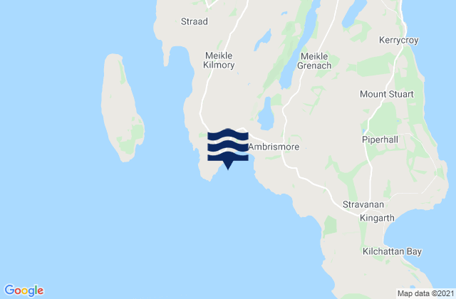Mapa de mareas Scalpsie Bay, United Kingdom