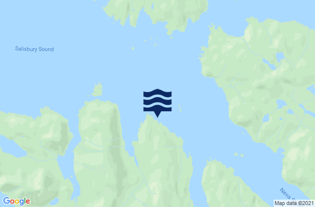 Mapa de mareas Scraggy Point, United States