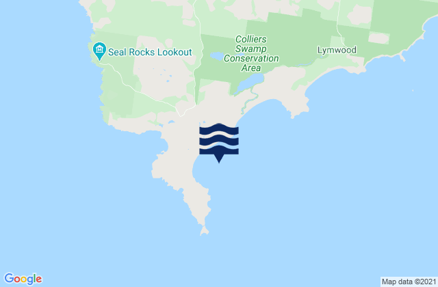 Mapa de mareas Seal Bay, Australia