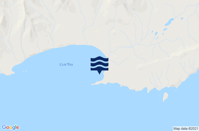 Mapa de mareas Seal Cape (Coal Bay), United States