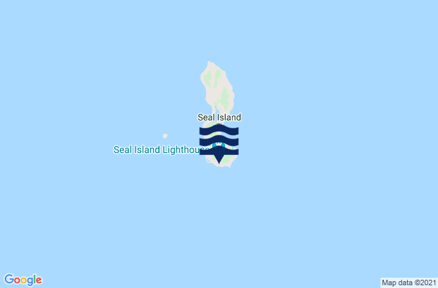 Mapa de mareas Seal Island, Canada