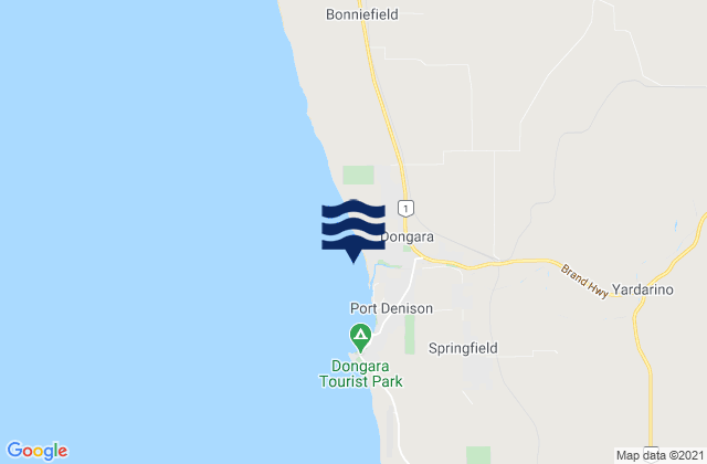 Mapa de mareas Seaspray Beach, Australia