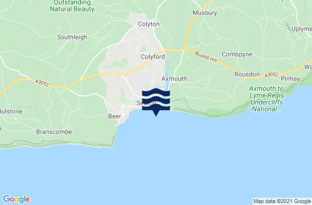 Mapa de mareas Seaton Bay, United Kingdom