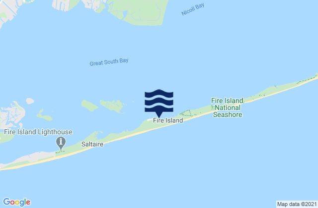 Mapa de mareas Seaview Ferry Dock, United States