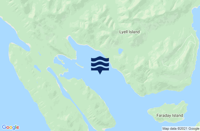 Mapa de mareas Sedgwick Bay, Canada