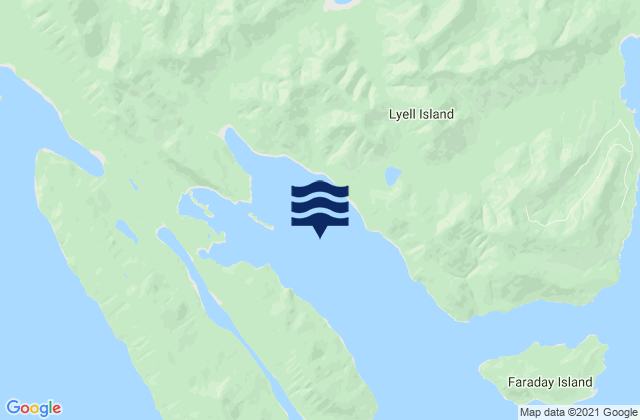 Mapa de mareas Sedgwick Bay, Canada