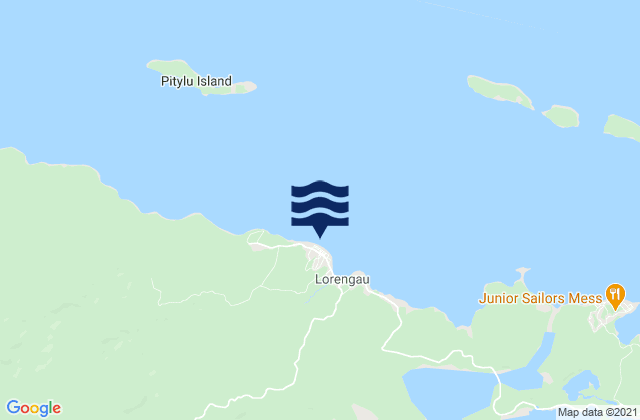 Mapa de mareas Seeadler Harbour, Papua New Guinea