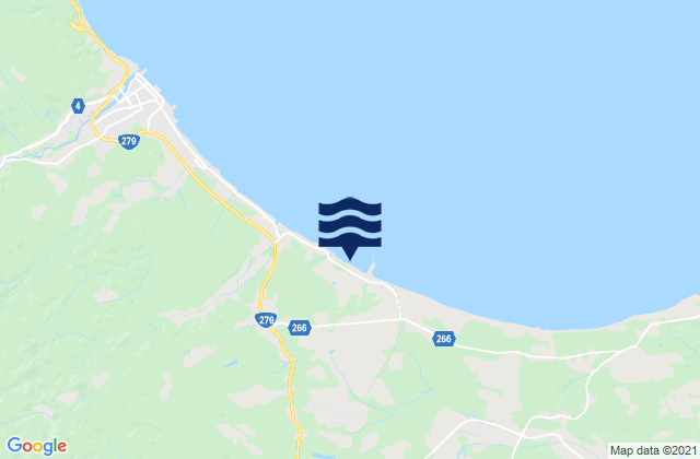 Mapa de mareas Sekinehama, Japan