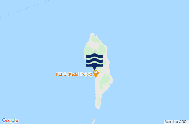 Mapa de mareas Selayar Islands Regency, Indonesia