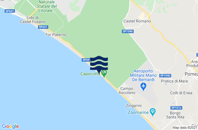 Mapa de mareas Selcetta, Italy
