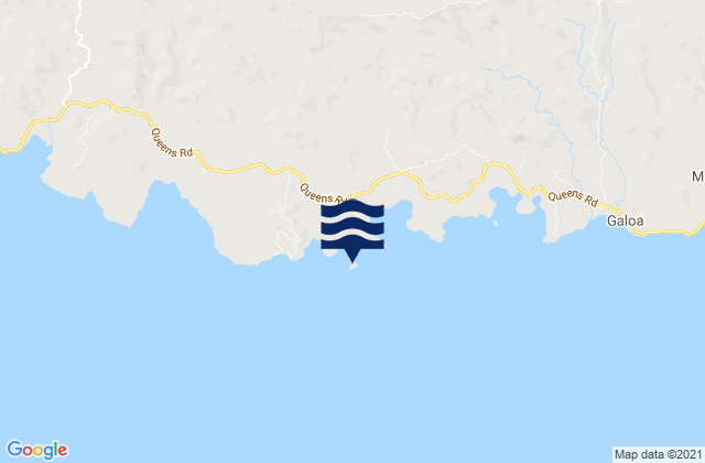 Mapa de mareas Serua, Fiji