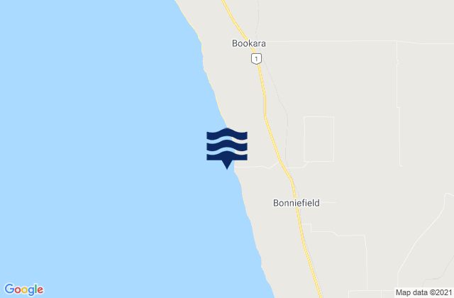 Mapa de mareas Seven Mile Beach, Australia