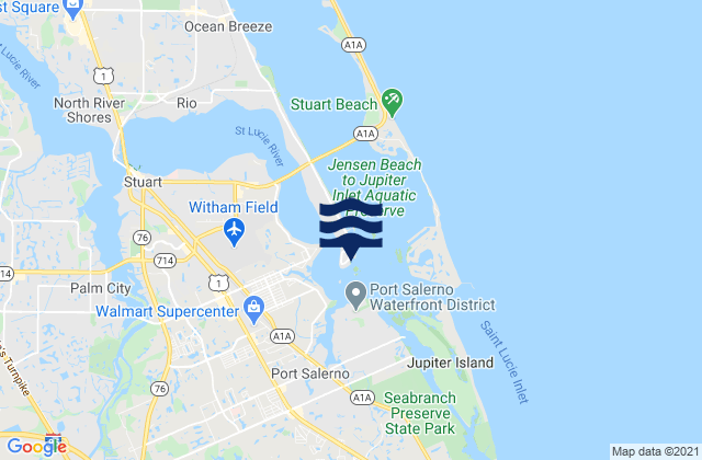 Mapa de mareas Sewall Point, United States