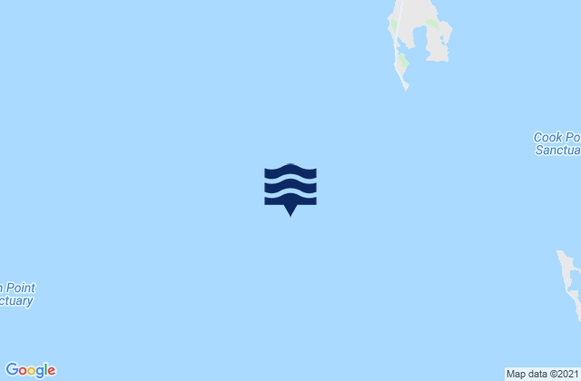 Mapa de mareas Sharps Island Light, United States