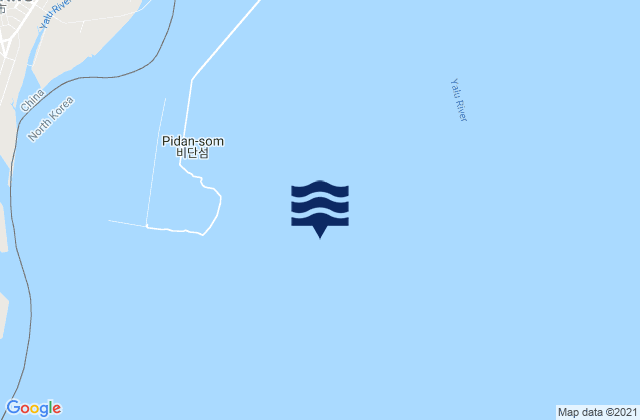 Mapa de mareas Shinto Islands, North Korea