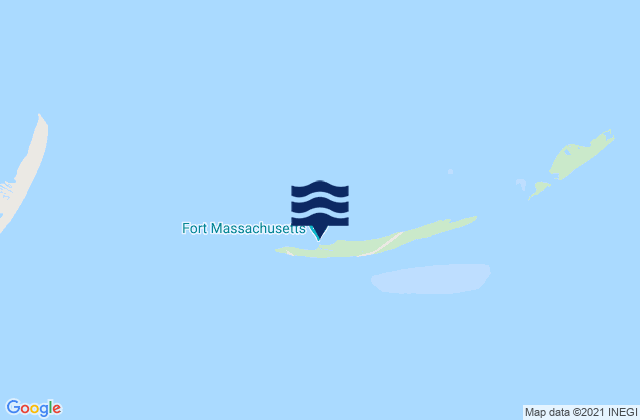 Mapa de mareas Ship Island (Mississippi Sound), United States