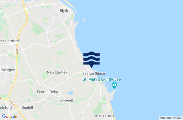 Mapa de mareas Shiremoor, United Kingdom