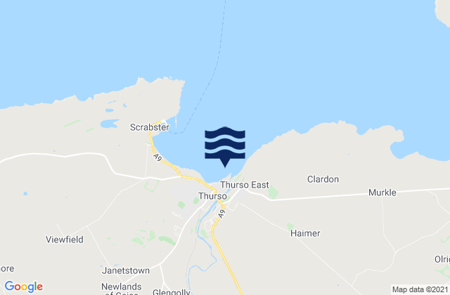 Mapa de mareas Shit Pipe, United Kingdom
