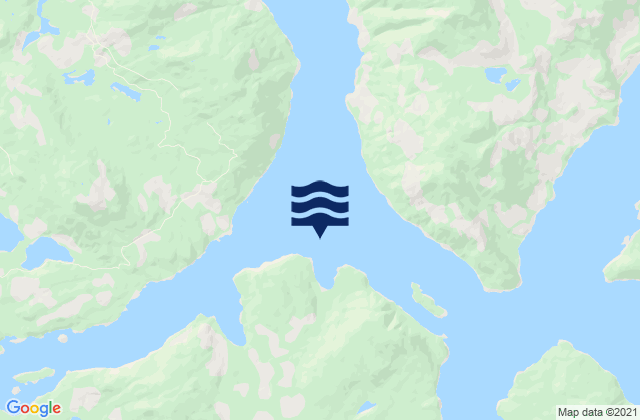 Mapa de mareas Shoal Bay, Canada