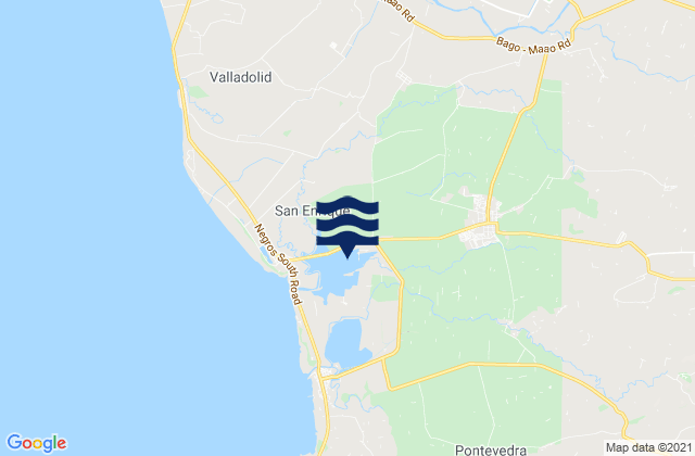 Mapa de mareas Sibucao, Philippines