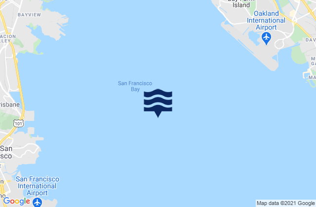Mapa de mareas Sierra Point 4.4 miles east of, United States