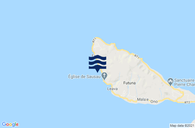 Mapa de mareas Sigave, Wallis and Futuna