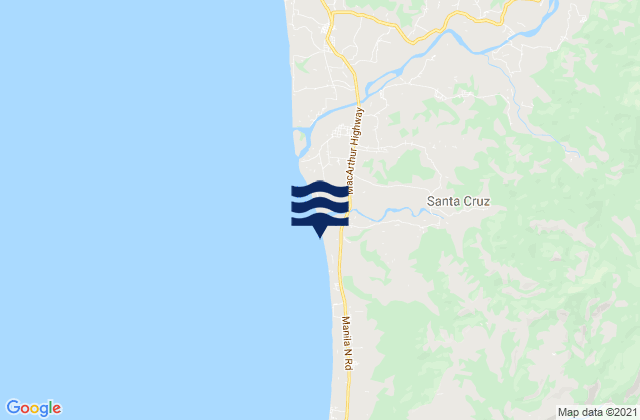 Mapa de mareas Sigay, Philippines
