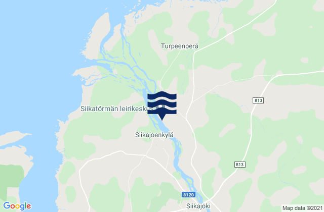 Mapa de mareas Siikajoki, Finland
