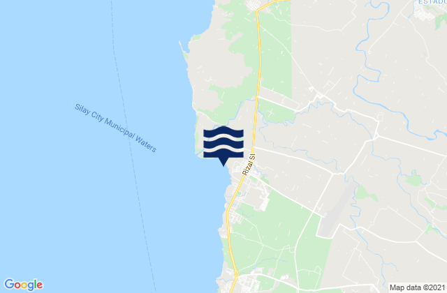Mapa de mareas Silay City, Philippines