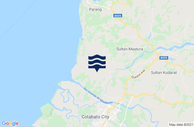 Mapa de mareas Simuay, Philippines