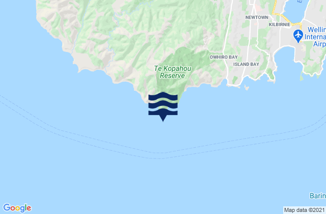 Mapa de mareas Sinclair Head, New Zealand