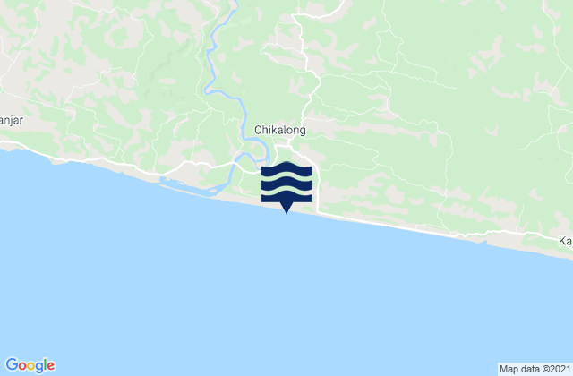 Mapa de mareas Singkir, Indonesia