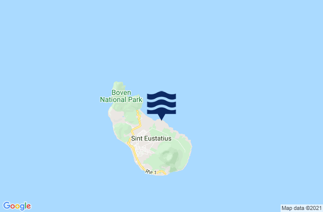 Mapa de mareas Sint Eustatius, Bonaire, Saint Eustatius and Saba 