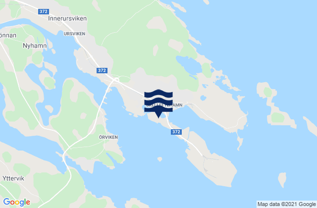 Mapa de mareas Skelleftehamn, Sweden