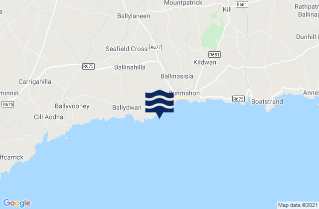 Mapa de mareas Slippery Island, Ireland