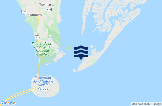 Mapa de mareas Smith Island (coast Guard Station), United States
