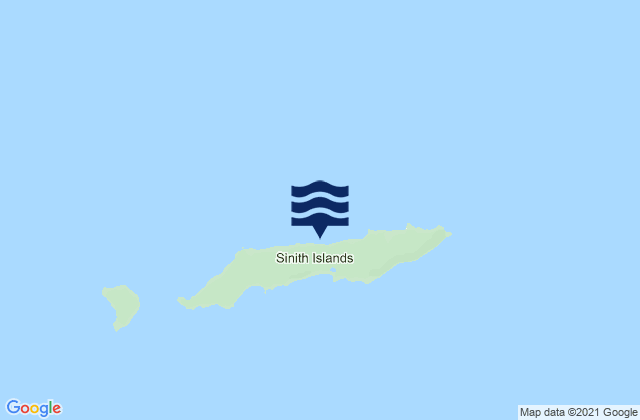 Mapa de mareas Smith Island, United States