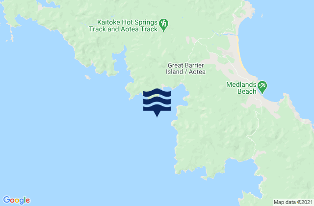 Mapa de mareas Smiths Bay, New Zealand