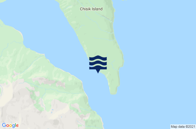 Mapa de mareas Snug Harbor Cook Inlet, United States
