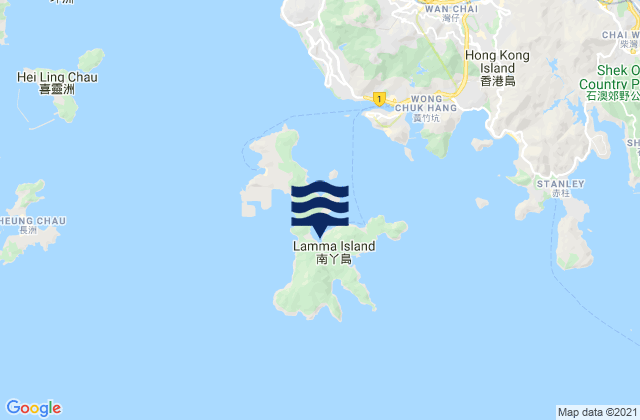 Mapa de mareas Sok Kwu Wan, Hong Kong